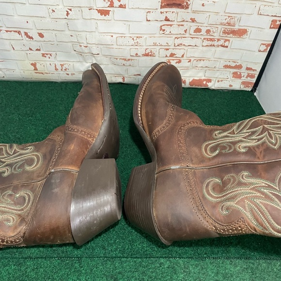 Ariat Legend Square Toe Cowboy Western Boots - Picture 8 of 11
